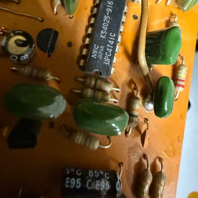 Boss OD-1 Over Drive (Black Label) NEC Long Chip image 14