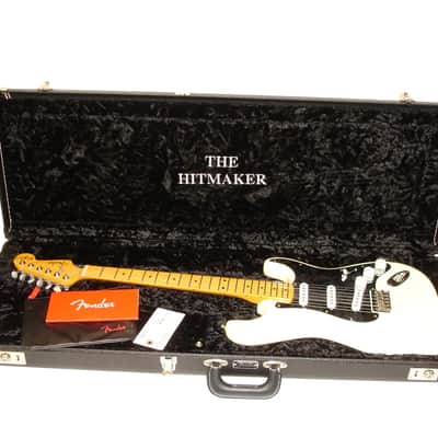 2022 Fender Nile Rodgers Hitmaker Stratocaster Electric Guitar, Maple Fingerboard, Olympic White w/ Case image 1