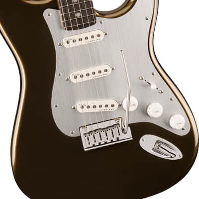 Fender American Ultra II Stratocaster Ebony Fingerboard - Texas Tea image 6