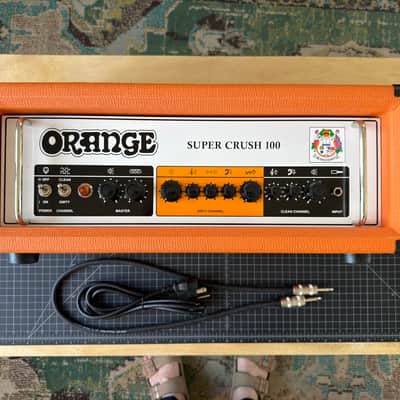 Orange Super Crush 100 2-Channel 100-Watt Guitar Amp Head 2021 - Present - Orange image 1