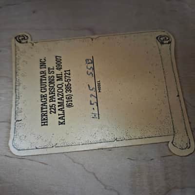 Heritage H 575 1998 - Sunburst image 12