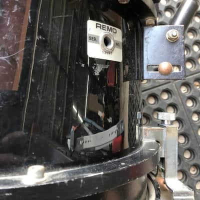 Remo Legato Quadura Marching Snare Drum Black 14" x 11" image 4
