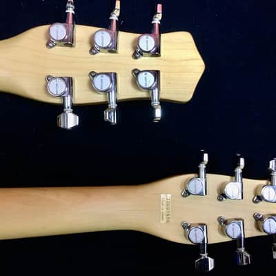 Danelectro 6/6 Gitarre/Bariton Blackburst image 11