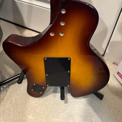 Unknown Headless semi hollow jazz Victor baker style hollowbody guitar forshage orion image 4