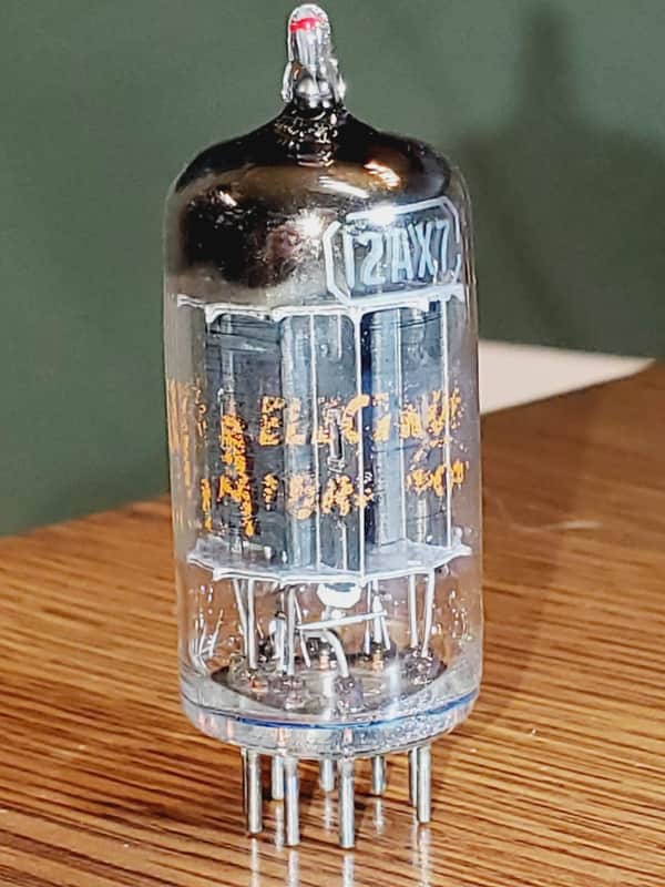 Immagine 12AX7/ECC83 RCA Long Black Plate MaxiPreamp2/TV-7 tested (1) tube lot - 1