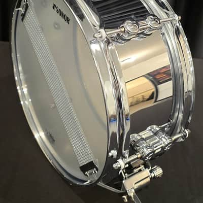 Sonor NEW Never played AQ2 12 x 5" steel snare drum 2026 - Chrome image 8