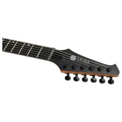Spira T-400 MWH 400 Series T-Style Roasted Poplar Body Canadian Roasted Maple Neck T-Style 6-String Electric Guitar image 9