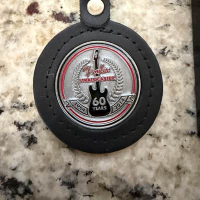 Fender 60th Anniversary Keychain In Box 2014 image 3