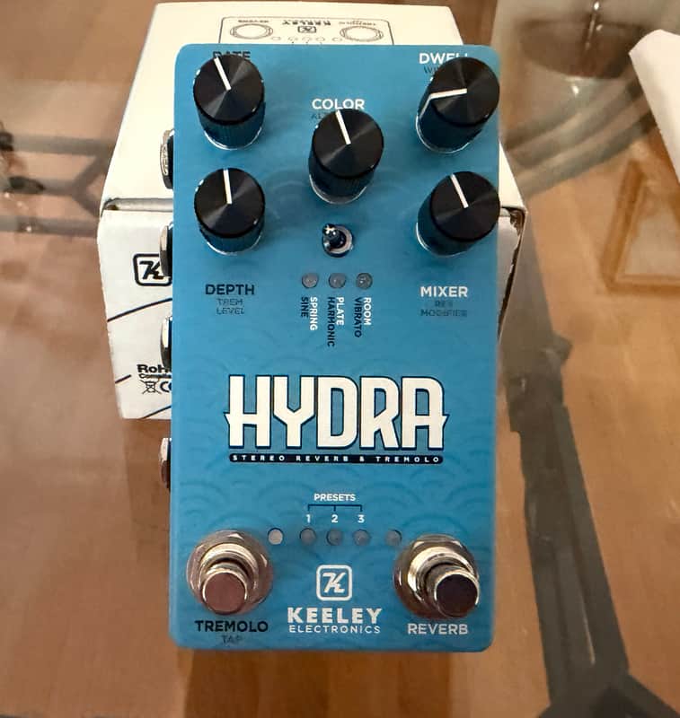 Keeley Hydra Stereo Reverb & Tremolo