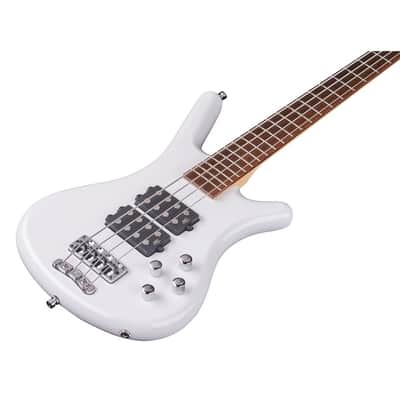 Warwick RockBass Corvette $$-5 String - Solid White High Polish image 2