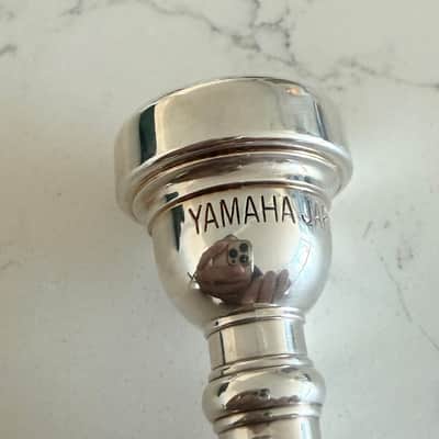 Yamaha TR-11C4 Bb Trumpet Mouthpiece - Silver Plated image 11