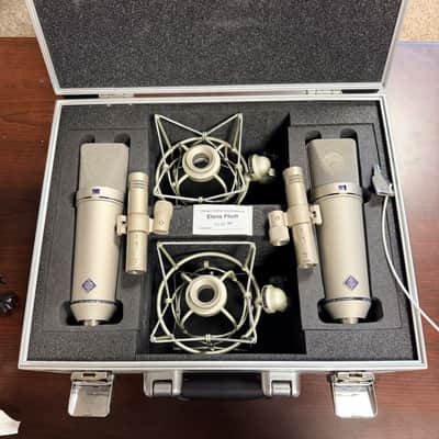 Neumann U87 PAIR Vintage 1970-1980's image 1