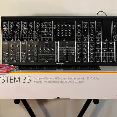 Behringer System 35 Complete Eurorack Modular Synthesizer Boxed + Extra Module image 1