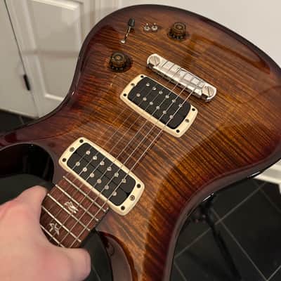 PRS 408 Maple Top Stoptail 10-Top in Black Gold Burst image 3