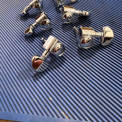 Grover 3x3 Rotomatic Chrome Tuners 18:1 image 6