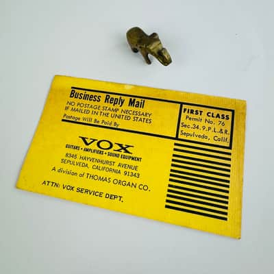 Vox Reply Return Card (c. 1970) imagen 2