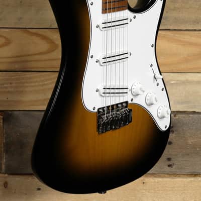 Ibanez Andy Timmons Signature ATZ100 Electric Guitar Sunburst Flat w/ Case image 1