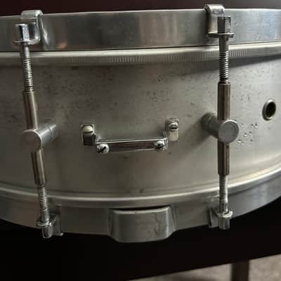Vintage 1920s Barry Drum Manufacturing Company 5x14 - Aluminum image 4