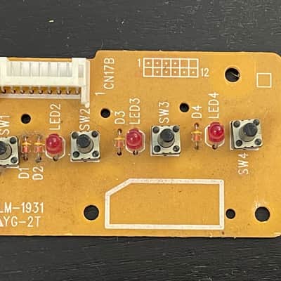 Korg Z1 - Touchpad Button / LED Board (KLM-1931)