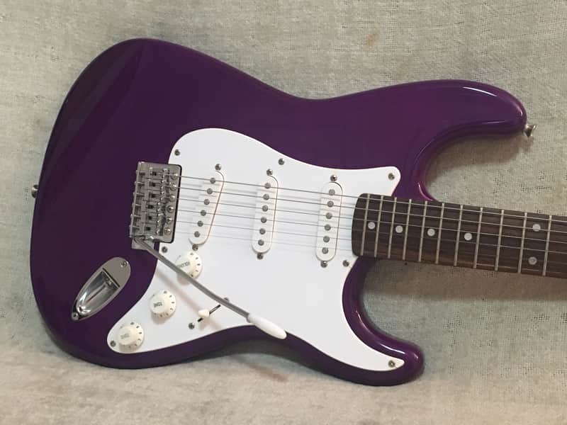Squier Stratocaster by Fender 2000 Galactic Purple Rare Finish