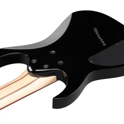 Ibanez RG Multi Scale 8 String Electric Guitar - Black (RGMS8BK) image 4