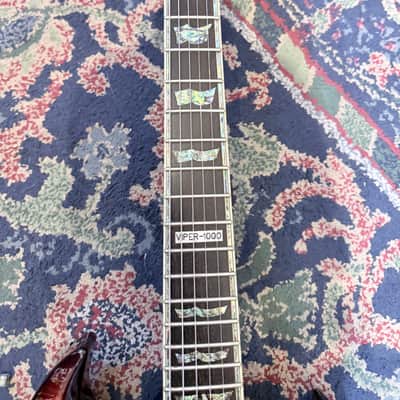 ESP LTD Viper-1000 FM 2006 - Vintage Sunburst image 3