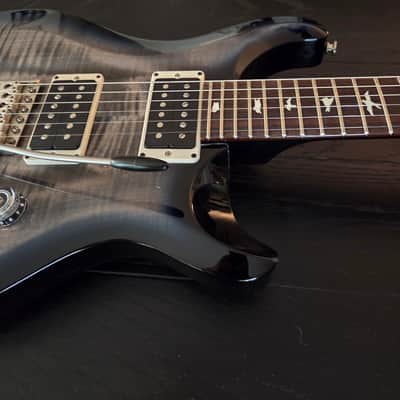 PRS S2 Custom 24 2024 Faded Gray Black Blue Burst 7.5 Pounds image 12