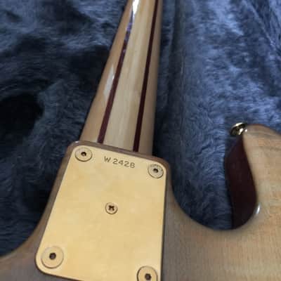WAL MK1 Fretless Bass - 1985 - Sycamore Facings image 13