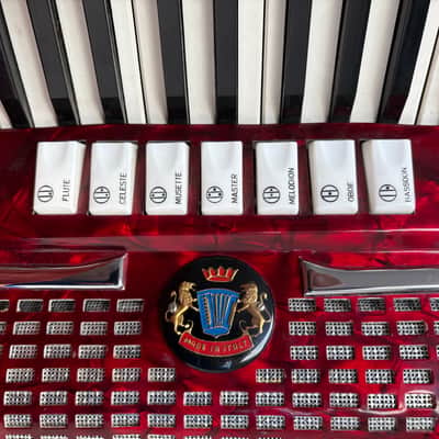 Piatanesi 120-Bass Accordion (La Piatanesi Logo) – Made in Italy image 3