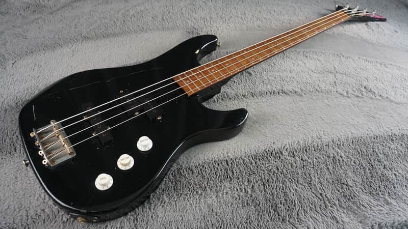 Fernandes Limited Edition - Black Japan 4-String PJ Bass | Reverb