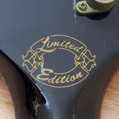 1995 Gibson Thunderbird IV Limited Edition Vintage Reissue Bass Ebony Board w/ohc image 6