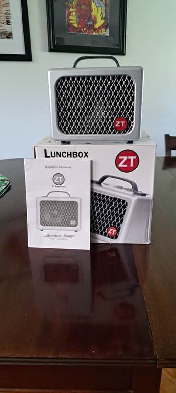 ZT Amplifiers Lunchbox Junior 1x5" Guitar Combo Amp 2010s - Silver image 1