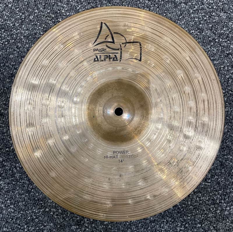 Paiste 14" Alpha Power Hi-Hat Cymbal (Bottom) image 1