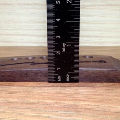 CUSTOM ORDER part request for / Takamine Pro Series TP0905 Bridge / STRAIGHT Saddle image 4