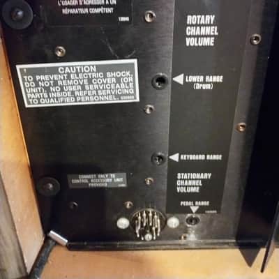 Leslie HL-722 Rotary Speaker w/ BookerLAB Control Pedal image 6