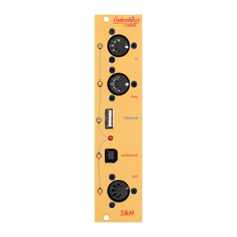 Endorphin.es Shuttle Mate Midi Merger (Gold) Gold