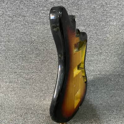 Tobacco Burst Jazzmaster Style Guitar Body DIY Project image 5