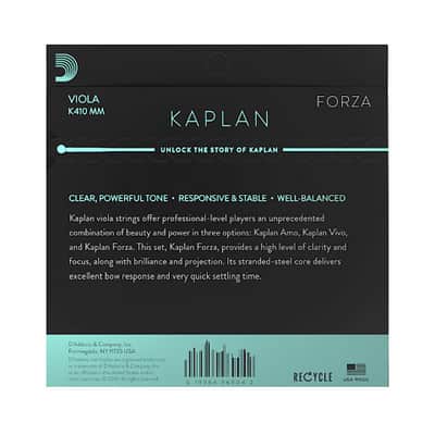 D'Addario Kaplan Forza K410 MM image 2
