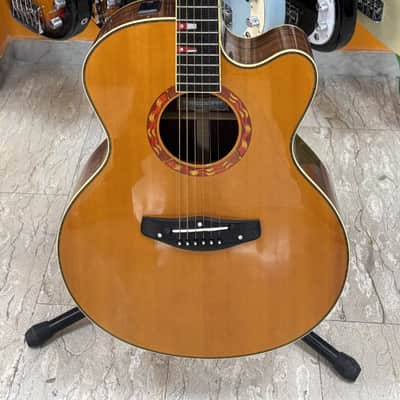 Yamaha Compass CPX-15 Acoustic guitar with hard case - Made in Japan image 2