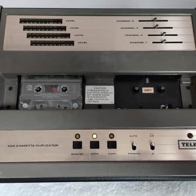 Telex CD4 high speed cassette duplicator in very good condition - 1970's image 1