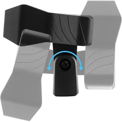 Tiger MCA88 Universal Microphone Clip, Black image 5
