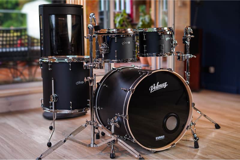Polmuz Maple Model 1 - 22/10/12/16 - Satin Flat Black Mate Wax image 1