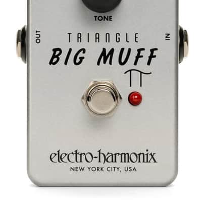 New - Electro-Harmonix Triangle Big Muff Pi Fuzz Pedal TRIBM image 2