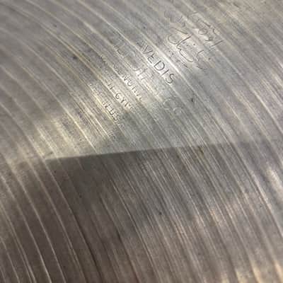 A. Zildjian 16" 1970s Thin Stamp Crash Cymbal - 1,010g (245-20) image 4