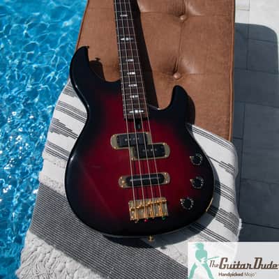 1985 Yamaha BBX-24 P/J Electric Bass - Cherry Burst - Made In Japan - Pro Set Up w Perfect Frets/Action/Intonation! image 1