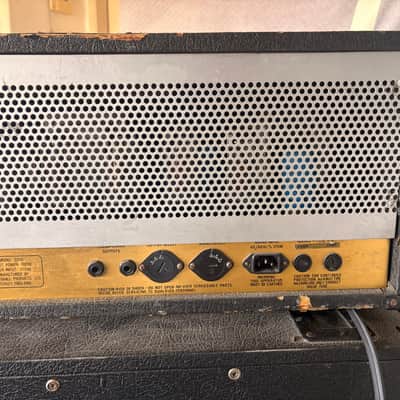 Marshall JCM 800 Lead Series 100 Watt Head Model 2210 Black 1988 image 6
