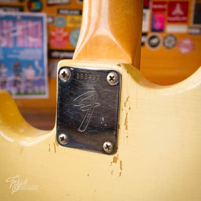 Fender Mustang Olympic White 1966 image 14
