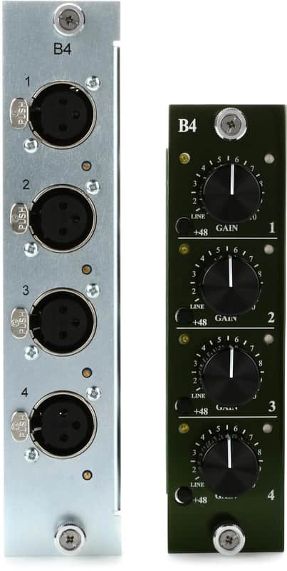 Burl Audio B4 Mic Pre Daughter Card 4-channel Mic / Line Input ADC image 1