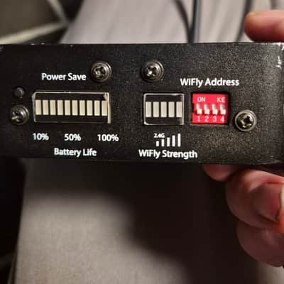 American DJ WIF013 WiFLY EXR Battery Wireless Transceiver 2010s - Black image 3