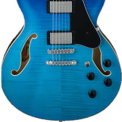 IBANEZ AS73FM-AZG Artcore E-Gitarre azure blue gradation image 2